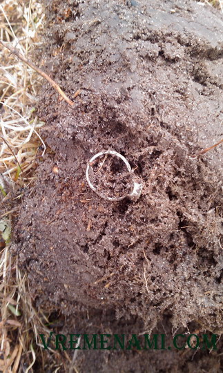 найденое серебряное кольцо