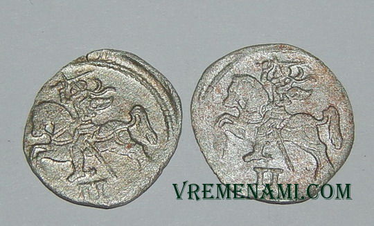 монеты двуденары 1570 года